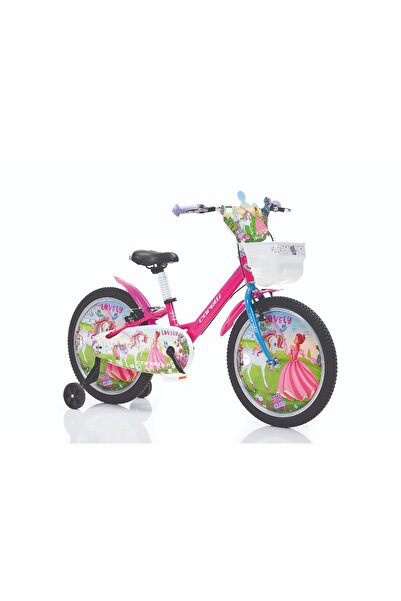 Corelli Lovely 20 sepetli - V - fren Kız çocuğu bisikleti 20 Jant ( 120 - 145 cm boy arası )