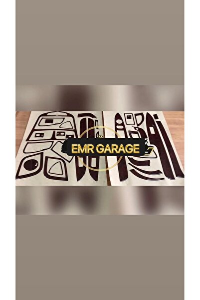 emrgarage ACCENT BLUE SİYAH RENK TORPİDO KAPLAMA SETİ HAZIR KESİM 3M BANT