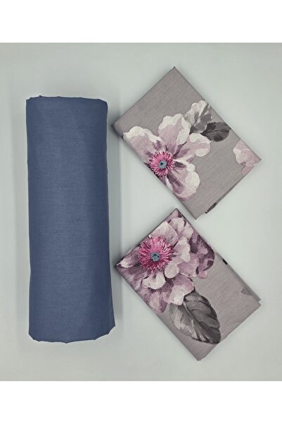 pınarhome collectıon 100% Organic Cotton Fabric Elastic Fitted Sheet+ Pillowcase***Corner Depth 28-30 Cm*** ew Season///