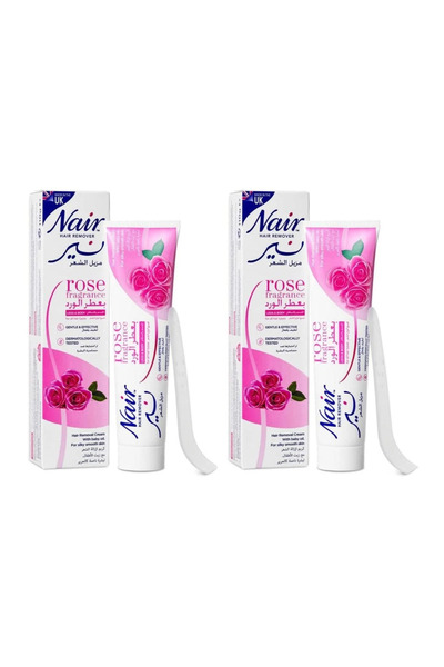Nair Two 110g packs of rose-scented hair removal cream