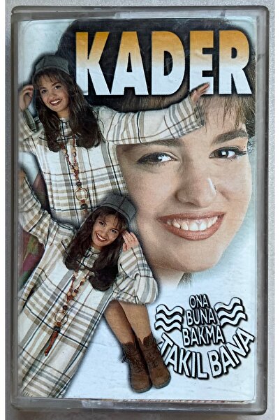 AKBAŞ MÜZİK Kader Ona Buna Bakma Takıl Bana Kaset (Orjinal Dönem Baskı Kaset)