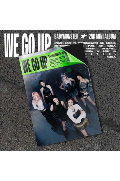 ikollect BABYMONSTER - 2nd Mini Album [WE GO UP] WE Ver.