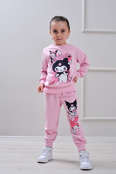 Yağmur Giyim PJK2İ Set de trening pentru copii cu model Kuromi, 2 fire, 1% bu...