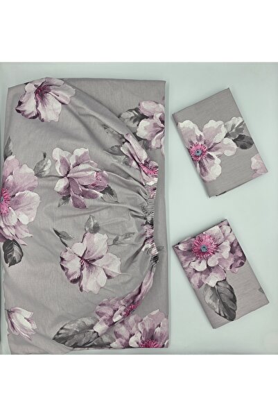 pınarhome collectıon 100% Organic Cotton Fabric Elastic Fitted Sheet+ Pillowcase***Corner Depth 28-30 Cm*** ew Season///