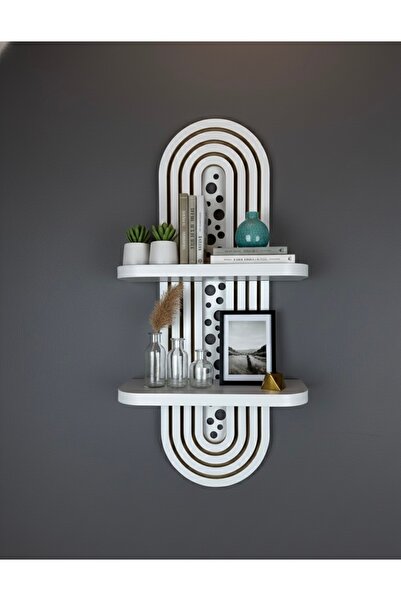 Özen Marangoz Dekoratif Duvar Rafı ( 63 x 19 cm)
