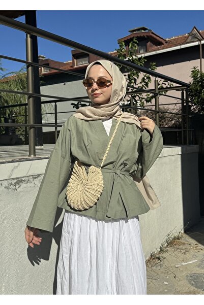 Kübra Yiğit Kısa Kraş Kimono