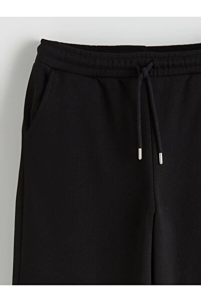 LC Waikiki XSIDE Siyah Beli Lastikli Kadın Eşofman Altı