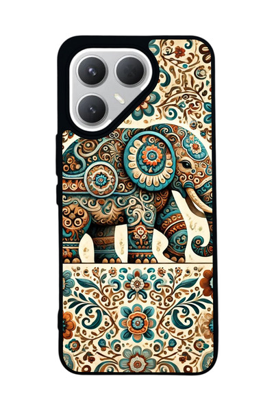 TECNO Pova 7 Pro Matte Compatible Black Case – Soft Silicone, Protective, Shock-Absorbing Cover