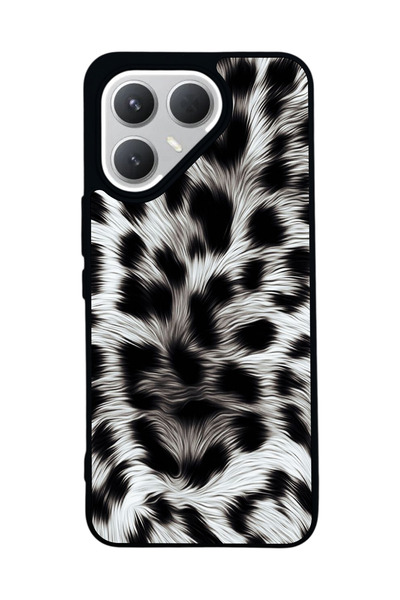 TECNO حافظة سوداء متوافقة مع هاتف Pova 7 Pro – سيليكون ناعم، واقي، غطاء ممتص للصدمات