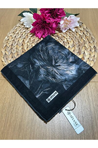 SİYANE ŞAL Siyane Шарф з візерунком лотоса 03