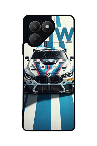 TECNO حافظة سوداء متوافقة مع Pova 7 Matte - سيليكون ناعم، واقي، غطاء ممتص للصدمات