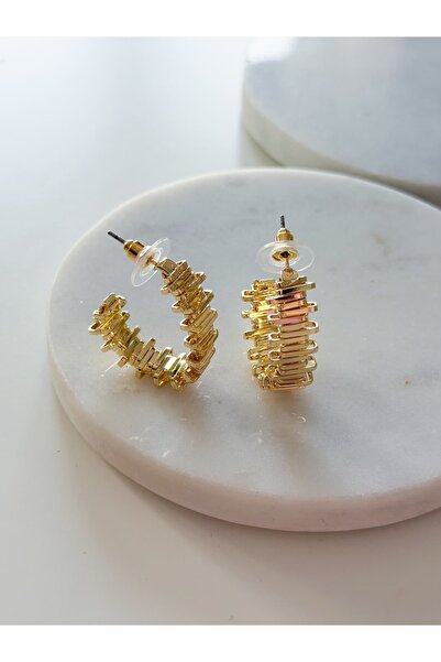 CHARMLUCKY ÖZEL SERİ ÇUBUK YARIM HALKA KÜPE