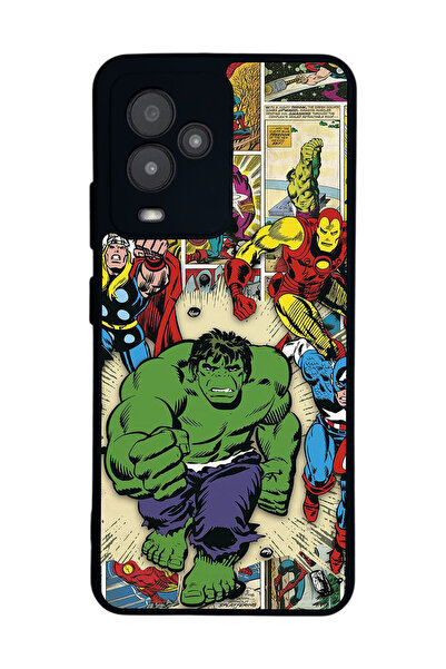 General Mobile حافظة سوداء متوافقة مع GM24 Pro Matte - سيليكون ناعم، واقي، غط...