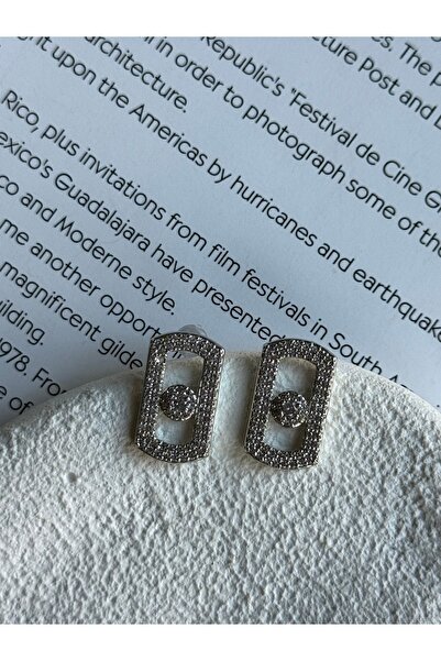 Rossetto Atelier Steel Silver Mess Earrings