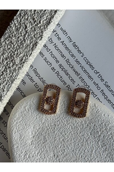 Rossetto Atelier Steel Gold Mess Earrings