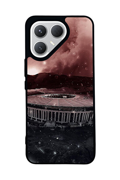 TECNO Pova 7 Pro Matte Compatible Black Case – Soft Silicone, Protective, Shock-Absorbing Cover