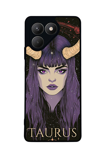 TECNO حافظة سوداء متوافقة مع Pova 7 Matte - سيليكون ناعم، واقي، غطاء ممتص للصدمات