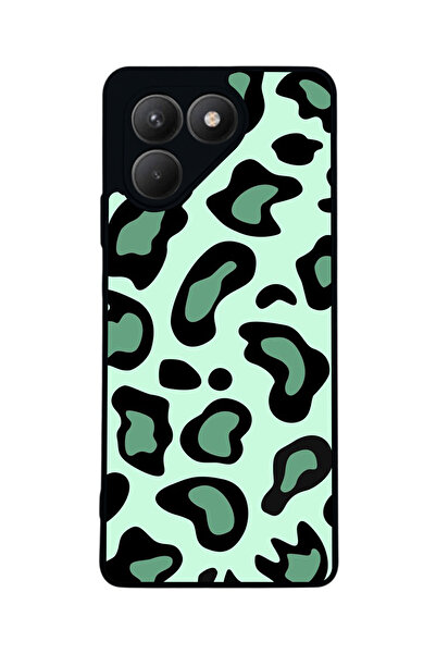 TECNO Pova 7 Matte Compatible Black Case – Soft Silicone, Protective, Shock-A...