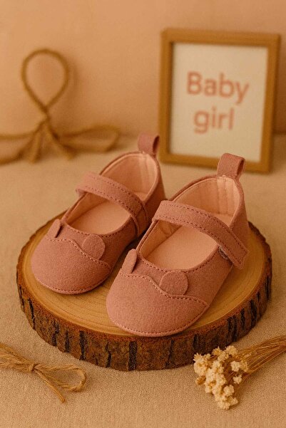 krm kerem bebe أحذية الفتيات الصغيرات ذات النمط المسطح من الفيلكرو