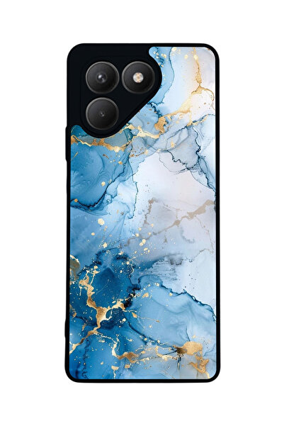 TECNO حافظة سوداء متوافقة مع Pova 7 Matte - سيليكون ناعم، واقي، غطاء ممتص للصدمات