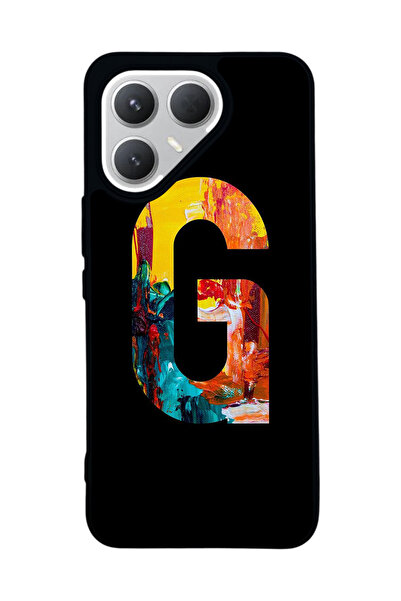 TECNO حافظة سوداء متوافقة مع هاتف Pova 7 Pro – سيليكون ناعم، واقي، غطاء ممتص ...