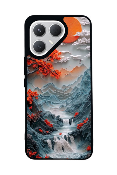 TECNO Pova 7 Pro Matte Compatible Black Case – Soft Silicone, Protective, Shock-Absorbing Cover