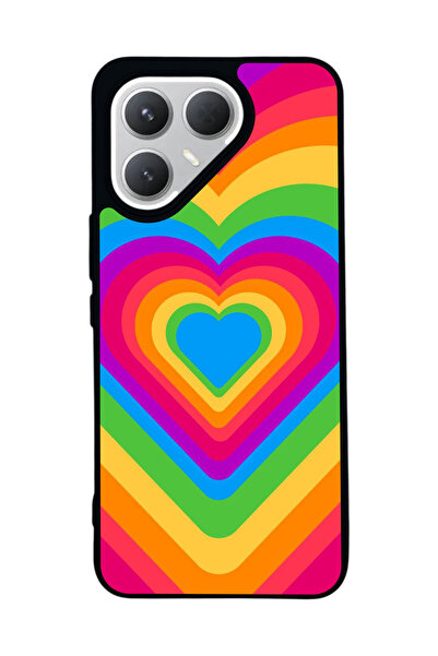 TECNO حافظة سوداء متوافقة مع هاتف Pova 7 Pro – سيليكون ناعم، واقي، غطاء ممتص للصدمات