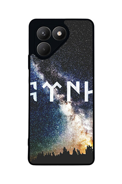 TECNO حافظة سوداء متوافقة مع Pova 7 Matte - سيليكون ناعم، واقي، غطاء ممتص للص...