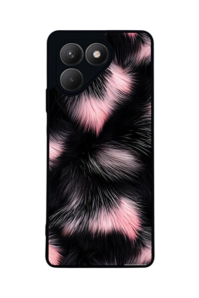 TECNO حافظة سوداء متوافقة مع Pova 7 Matte - سيليكون ناعم، واقي، غطاء ممتص للصدمات