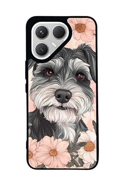 TECNO حافظة سوداء متوافقة مع هاتف Pova 7 Pro – سيليكون ناعم، واقي، غطاء ممتص للصدمات