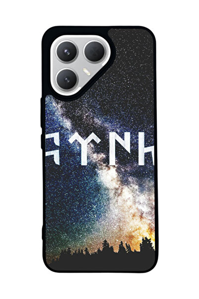 TECNO Pova 7 Pro Matte Compatible Black Case – Soft Silicone, Protective, Sho...