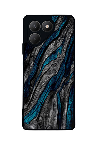 TECNO حافظة سوداء متوافقة مع Pova 7 Matte - سيليكون ناعم، واقي، غطاء ممتص للصدمات