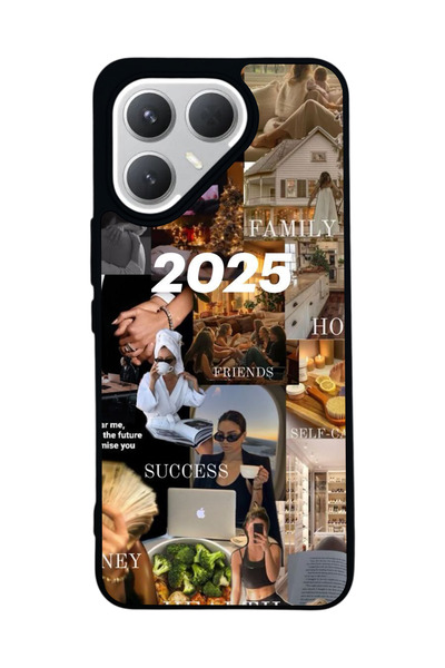 TECNO حافظة سوداء متوافقة مع هاتف Pova 7 Pro – سيليكون ناعم، واقي، غطاء ممتص للصدمات