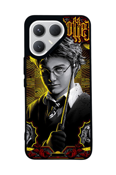 TECNO حافظة سوداء متوافقة مع هاتف Pova 7 Pro – سيليكون ناعم، واقي، غطاء ممتص للصدمات