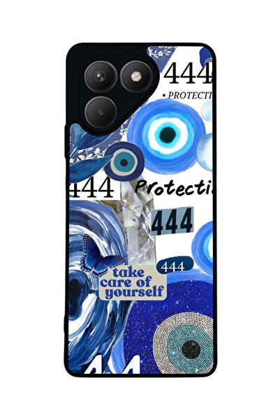 TECNO حافظة سوداء متوافقة مع Pova 7 Matte - سيليكون ناعم، واقي، غطاء ممتص للصدمات