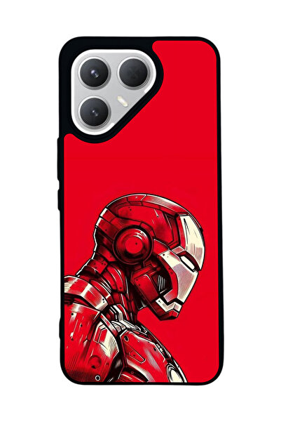 TECNO حافظة سوداء متوافقة مع هاتف Pova 7 Pro – سيليكون ناعم، واقي، غطاء ممتص للصدمات