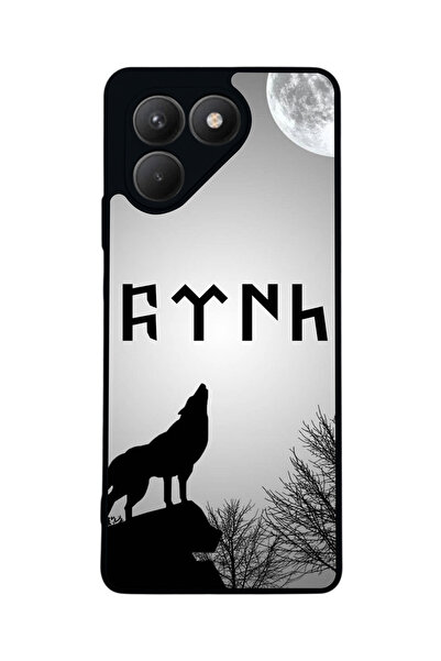 TECNO حافظة سوداء متوافقة مع Pova 7 Matte - سيليكون ناعم، واقي، غطاء ممتص للصدمات