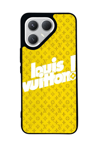 TECNO حافظة سوداء متوافقة مع هاتف Pova 7 Pro – سيليكون ناعم، واقي، غطاء ممتص للصدمات