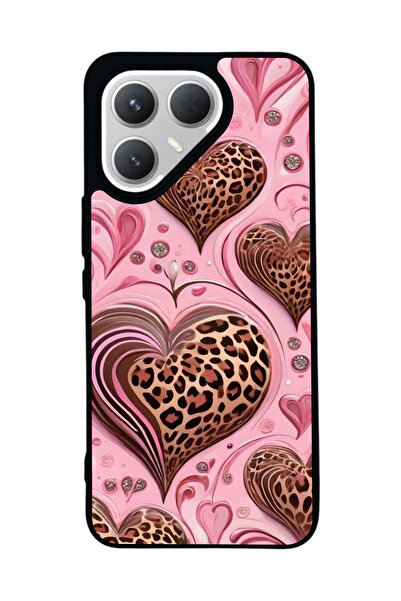 TECNO حافظة سوداء متوافقة مع هاتف Pova 7 Pro – سيليكون ناعم، واقي، غطاء ممتص للصدمات