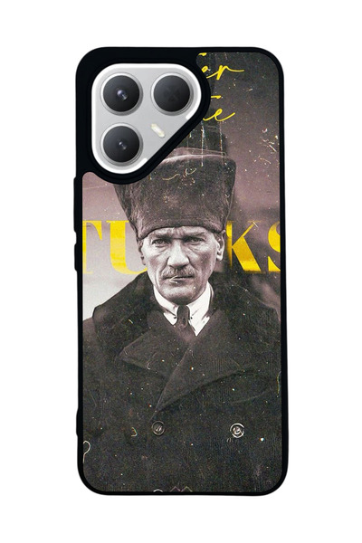 TECNO حافظة سوداء متوافقة مع هاتف Pova 7 Pro – سيليكون ناعم، واقي، غطاء ممتص للصدمات