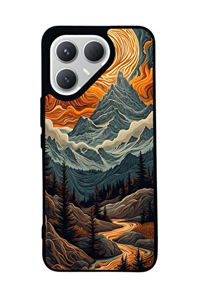 TECNO Pova 7 Pro Matte Compatible Black Case – Soft Silicone, Protective, Shock-Absorbing Cover