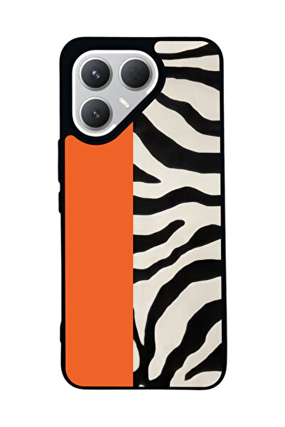 TECNO حافظة سوداء متوافقة مع هاتف Pova 7 Pro – سيليكون ناعم، واقي، غطاء ممتص للصدمات