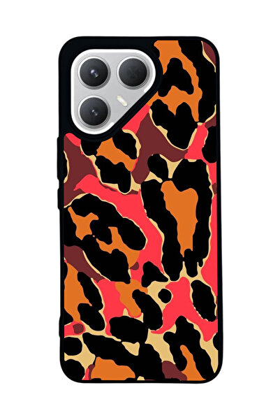 TECNO حافظة سوداء متوافقة مع هاتف Pova 7 Pro – سيليكون ناعم، واقي، غطاء ممتص للصدمات