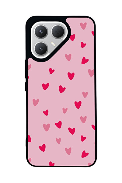 TECNO حافظة سوداء متوافقة مع هاتف Pova 7 Pro – سيليكون ناعم، واقي، غطاء ممتص للصدمات