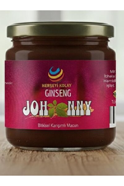 Herşeyi Kolay Johnny Pekmez Ginsengli Macun 240gr Atom Bitkisel Macunu Epimed...