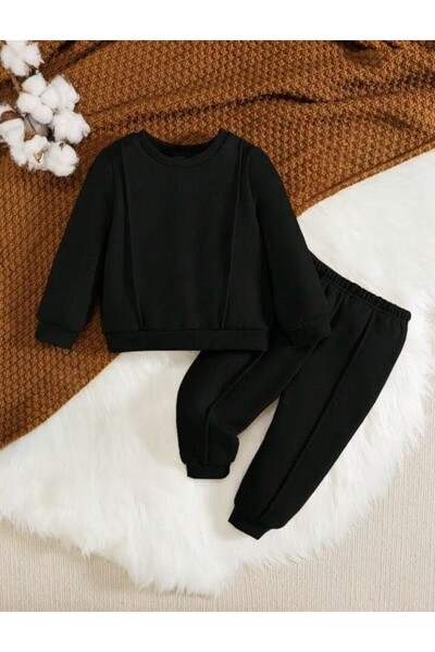 shop Set de trening tricotat din 2 piese pentru băieți