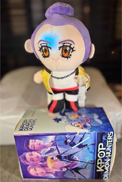 K-POP KPOP DEMON HUNTERS RUMI HUNTRIX SINGING KEYCHAIN ​​16cm