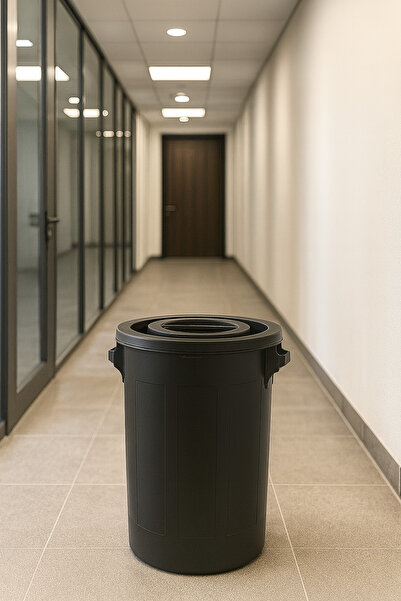 OLİWAM Aegis Prime 90 LİTRE ÇÖP KOVASI–Ultra Sert, Ultra Dayanıklı, Modern Ta...