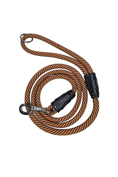 moonparacord Dog Walking Rope 120 cm Green Red 10 mm