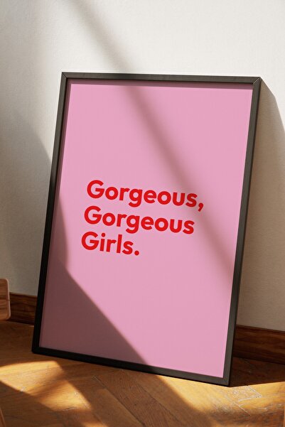 Base Concept Πανέμορφη Κοπέλα Διακοσμητικός Μοντέρνος Πίνακας Αφίσας (Με Κορν...